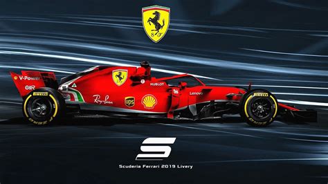 Ferrari F1 Logo Wallpaper 4k