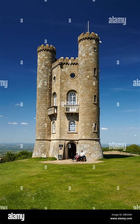 Broadway Tower, Broadway, Worcestershire, England, UK Stock Photo - Alamy