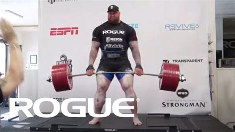 Hafthor Bjornsson 501KG Deadlift Record