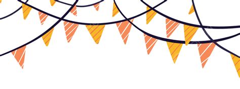 Halloween Pennant Banner, Halloween, Pennant, Banner PNG Transparent ...