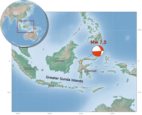 Earthquake Prone Zones In World Outline Map