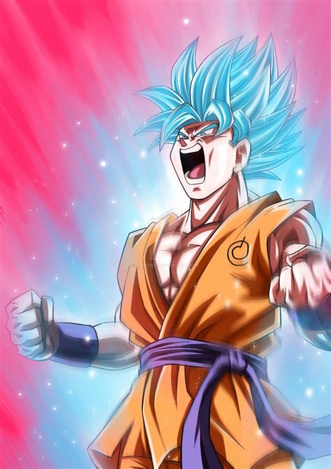 Goku Super Saiyan Blue And God Wallpapers - Wallpaper Cave