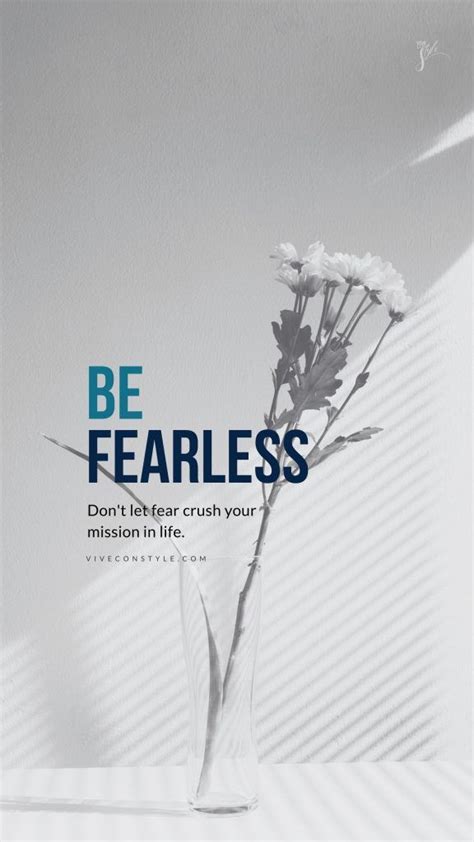 Be fearless wallpaper | Inspirational quotes with images, Look up ...