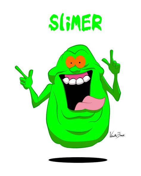 Slimer by VanillaBeast on Newgrounds | Slimer, Slimer cartoon, Ghostbusters