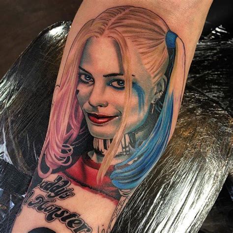 Harley Quinn Margot Robbie Tattoo