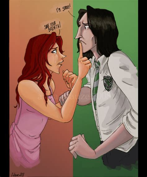 Fan Arts - Severus Snape & Lily Evans Fan Art (17924903) - Fanpop