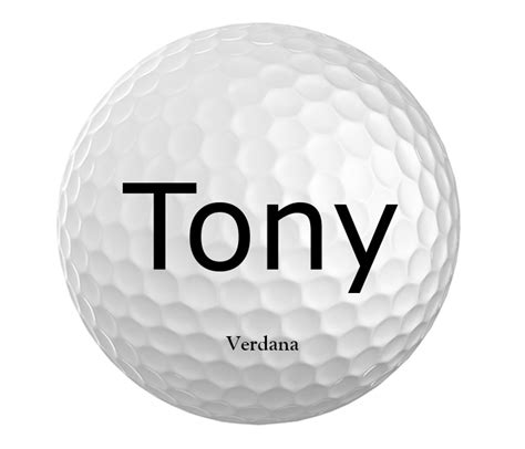 Personalized Golf Balls - Choice of Font - DivotTools.Com