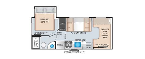 Thor Motorhome Floor Plans - floorplans.click