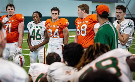 Univ. of Miami Football Coach Surprises 5 Athletes with Scholarships