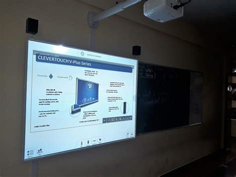 77 Interactive Whiteboard With Projector Bundle For Classroom (Plug And ...