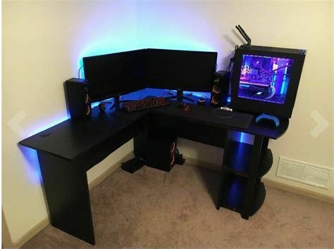 Corner Gaming Setup