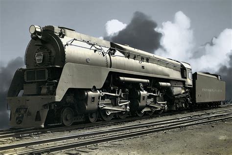 Q2 DUPLEX Steam Locomotive - PENNSYLVANIA Railroad 1944 Photograph by ...