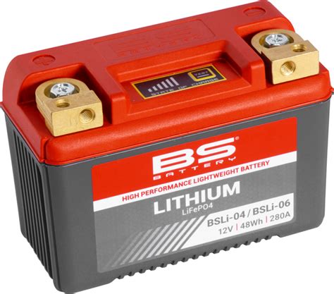 BS Battery Battery Lithium-Ion - BSLI-04/06 - buy cheap FC-Moto