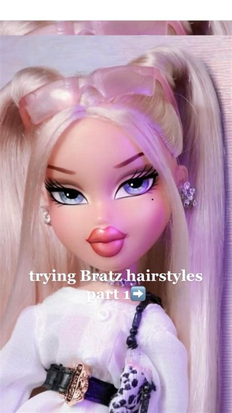 Trying bratz hairstyles part 1 ️ #bratz | Disney princess, Hair styles ...