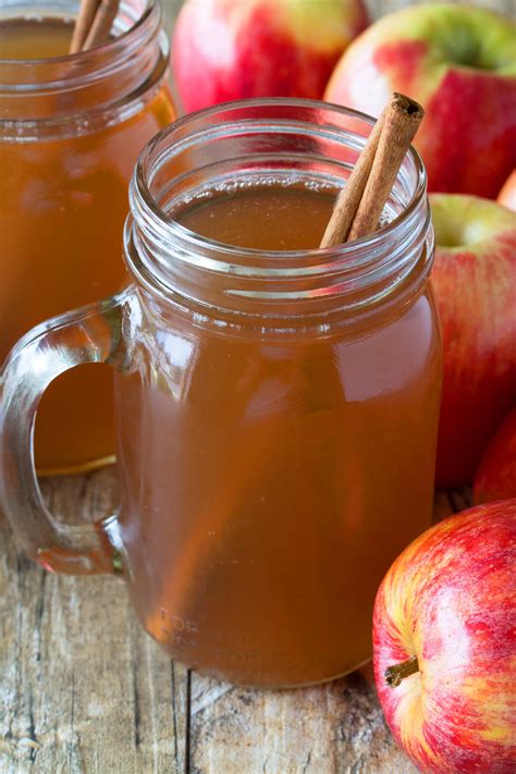 Slow Cooker Apple Cider Made From Scratch