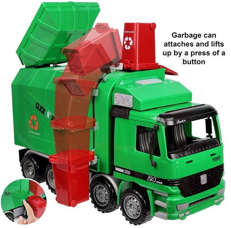 Garbage truck toy - grossondemand