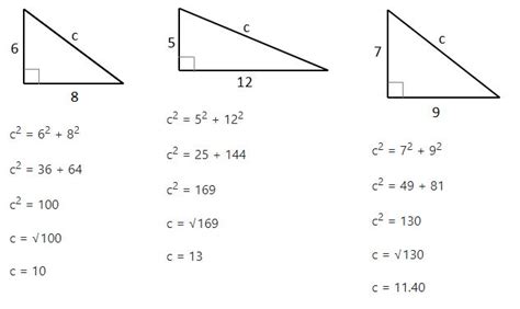 Pythagoras' Theorem - Helping with Math