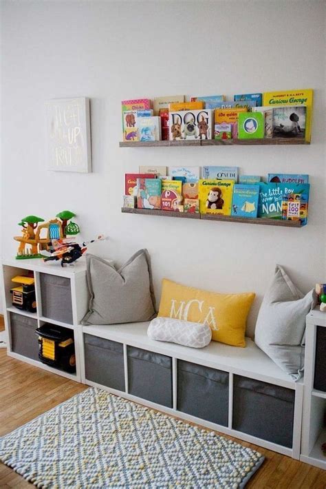 20+ Brilliant Toy Storage Ideas For Small Space | Kid room decor ...