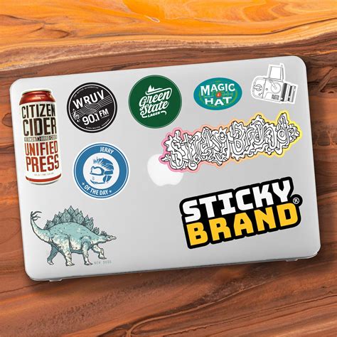 Custom Laptop Stickers - Sticky Brand