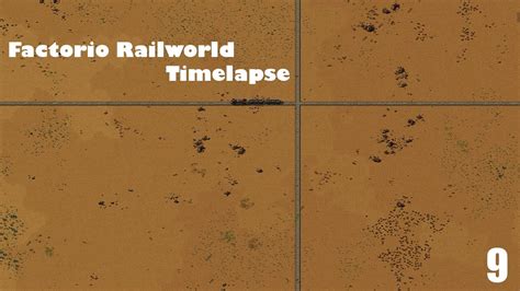 Factorio Railworld Timelapse 9: Central Station Part 1 - YouTube