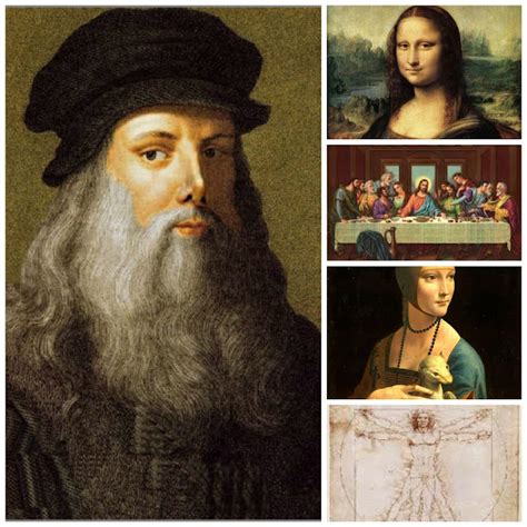 four artists who made history: Leonardo Da Vinci ~ Achievements