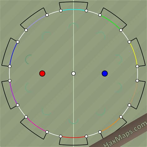 HaxMap: 10MAN Rounded | HaxBall Maps