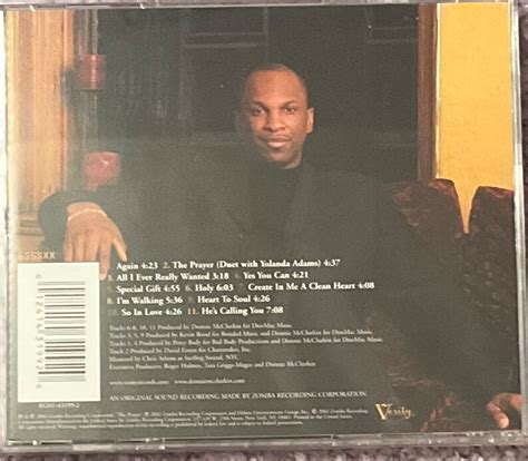 Donnie Mcclurkin: Again. CD - Etsy