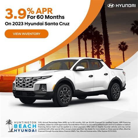 New Hyundai Vehicle Specials | Huntington Beach Hyundai