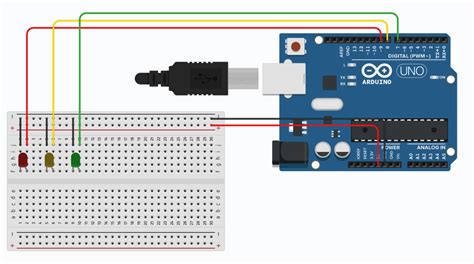 Traffic Light using Arduino - A Beginner Project | Arduino Project Hub