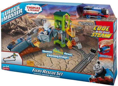 Thomas & Friends Trackmaster Fiery Rescue Set - Best Educational Infant ...