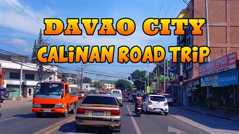 DAVAO CITY CALINAN ROAD TRIP - YouTube