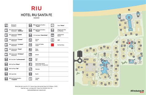 Riu Santa Fe Resort Map Police Department