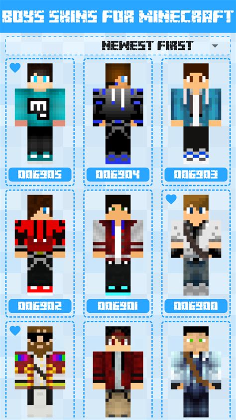 Boys Skins for Minecraft PE:Amazon.ca:Appstore for Android