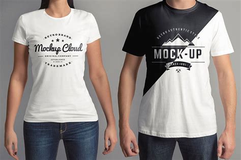 40 Amazing White T-shirt Mockups for Graphics Design - Colorlib