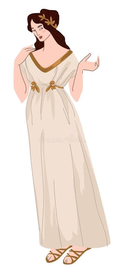 Ancient Greek Clothing Stock Illustrations – 600 Ancient Greek Clothing ...