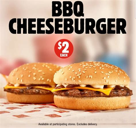 DEAL: Hungry Jack's - $2 BBQ Cheeseburger | frugal feeds