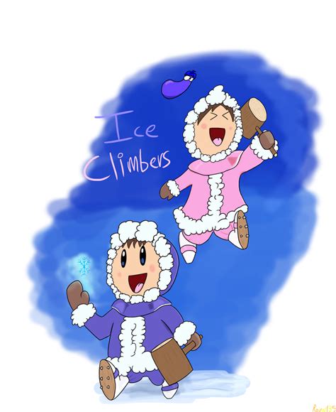 Ice Climbers: Popo and Nana by Rexart35 on DeviantArt