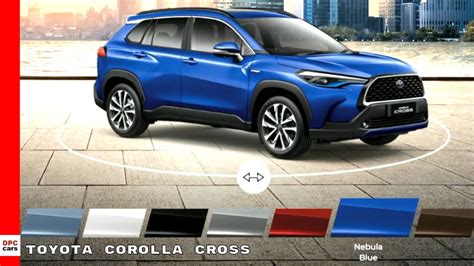 New Toyota Corolla Cross 2021 Color Options - YouTube