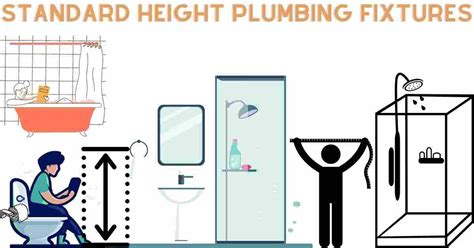 Standard Height of Plumbing Fixtures - Detailed Information - Civil Site