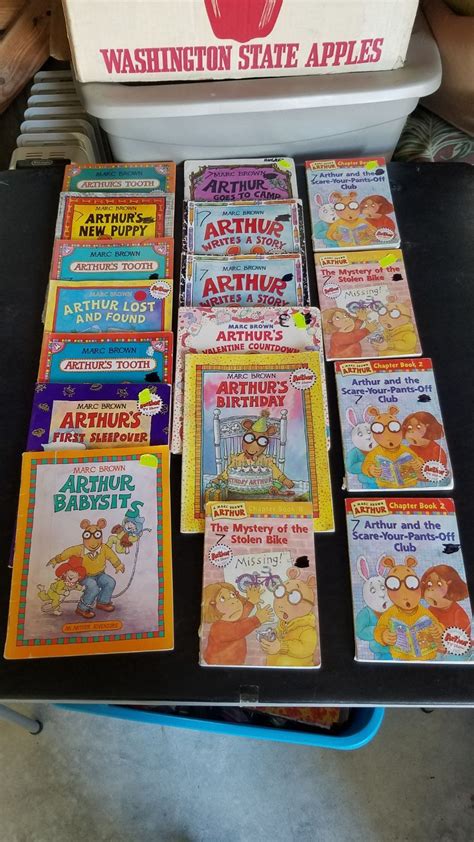 17 Arthur books in great pre-owned condition. Media mail shipping ...