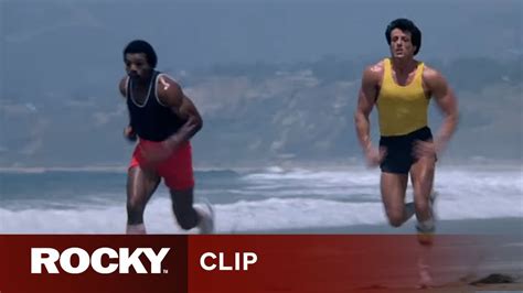 Rocky Balboa Trains with Apollo Creed | ROCKY III - YouTube