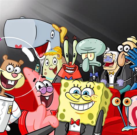 NickALive!: 'SpongeBob SquarePants' Celebrates Oscar Nominees with ...