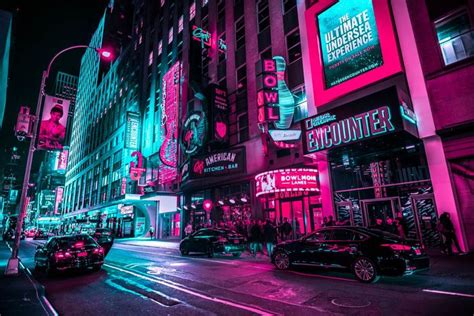 Captivating Neon Nights: Stunning Photos of New York City