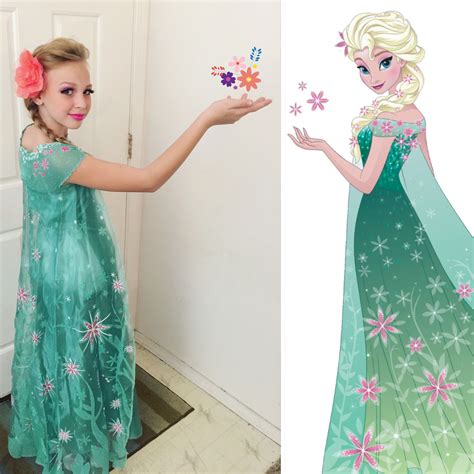 Elsa frozen fever costume, Halloween Disney Disney Halloween, Costume ...