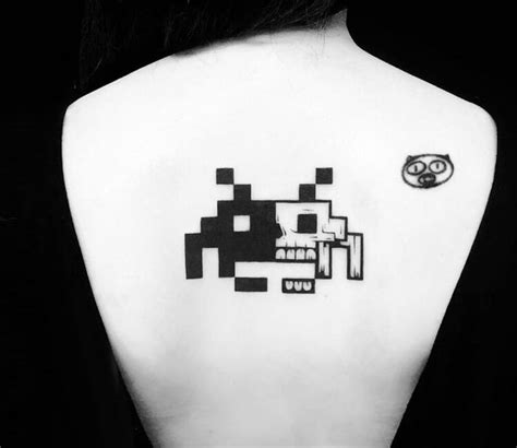 Space Invaders tattoo by Roy Tsour | Post 30378 in 2024 | Tattoos ...