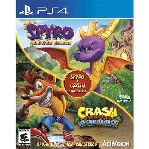 Best Buy: Spyro Reignited Trilogy/Crash Bandicoot N. Sane Trilogy Game ...