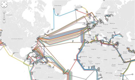 Submarine Cable Map - Charting Your Overseas Internet Connection – gCaptain