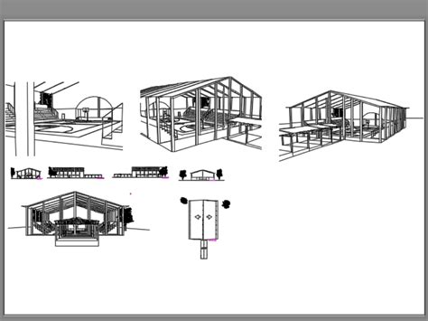 Gym in AutoCAD | Download CAD free (2.4 MB) | Bibliocad