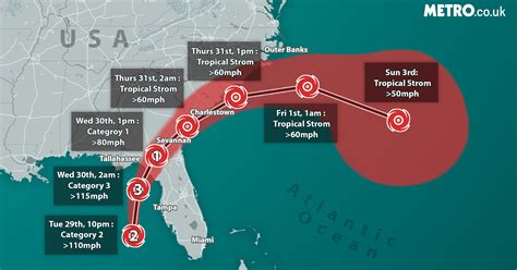 Hurricane Idalia map shows path of life-threatening 125 mph storm | US ...