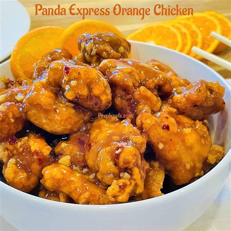 Panda Express Orange Chicken Recipe - Prepbowls